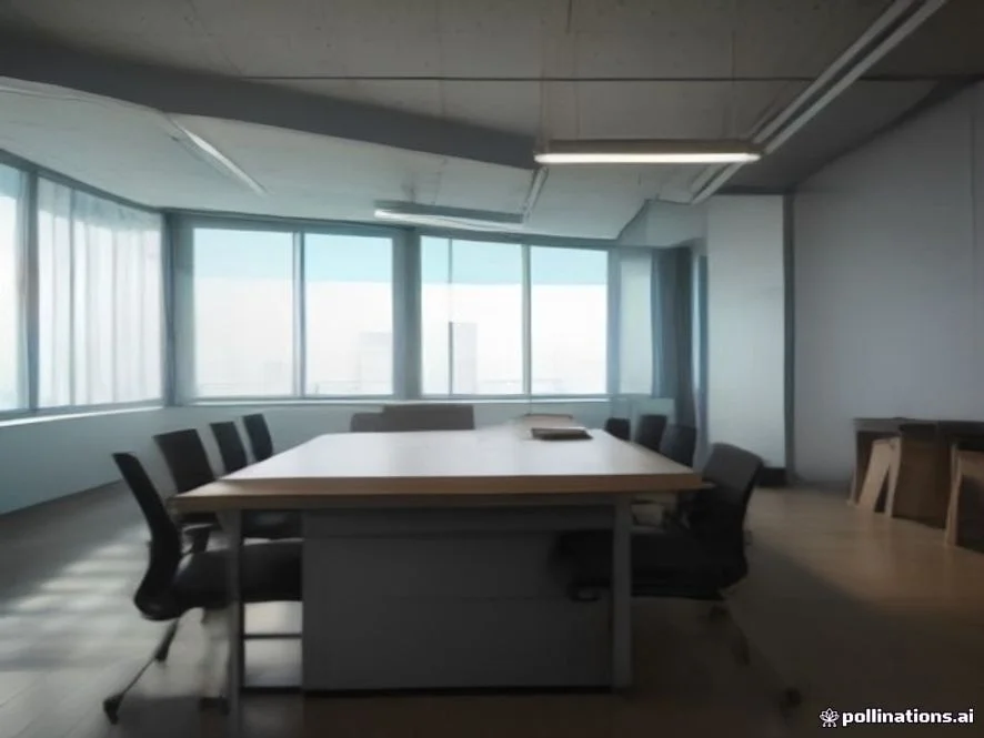 A focused young foreign professional in a clean, modern office in Tokyo attending a professional job interview, , , shal